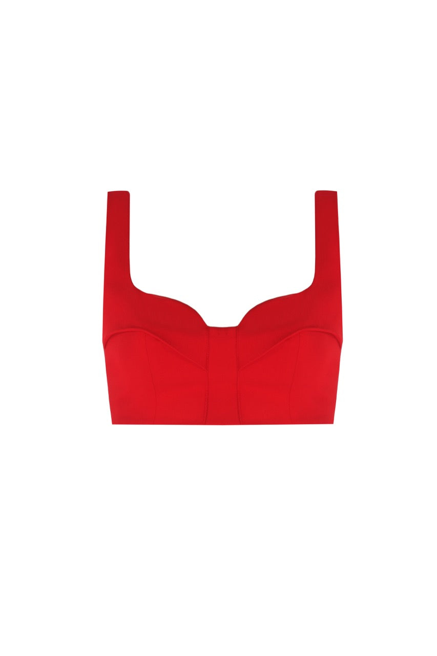 Mira Bustier (Red)