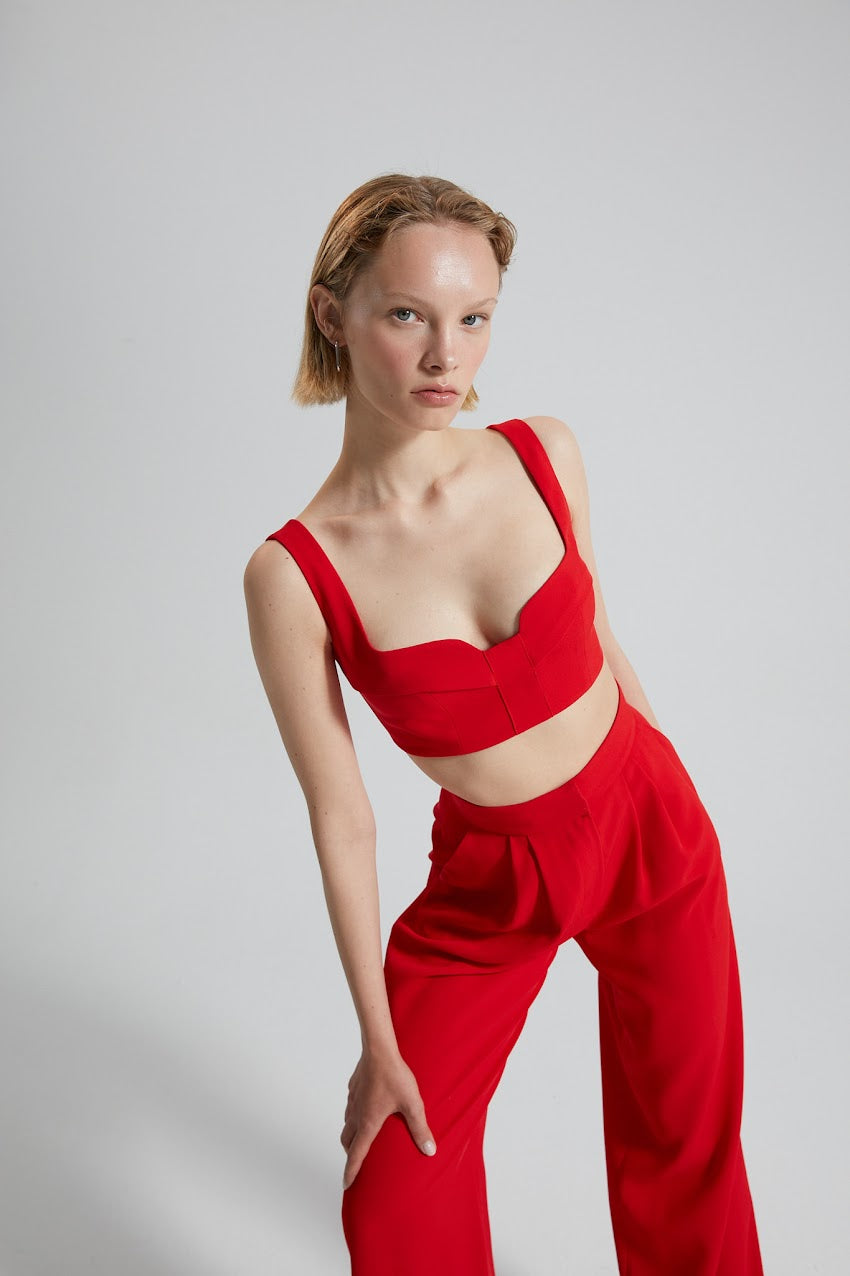Mira Bustier (Red)