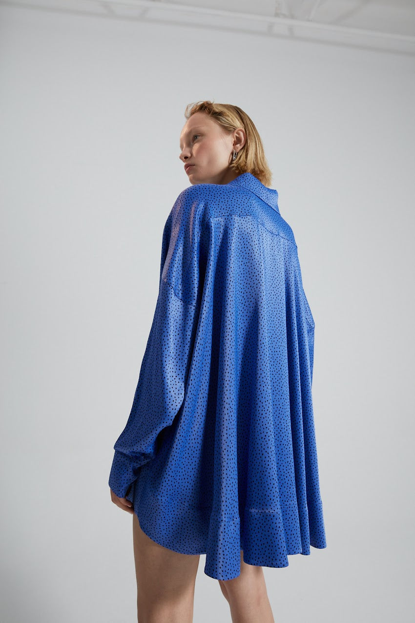 Navi Long Shirt Dress