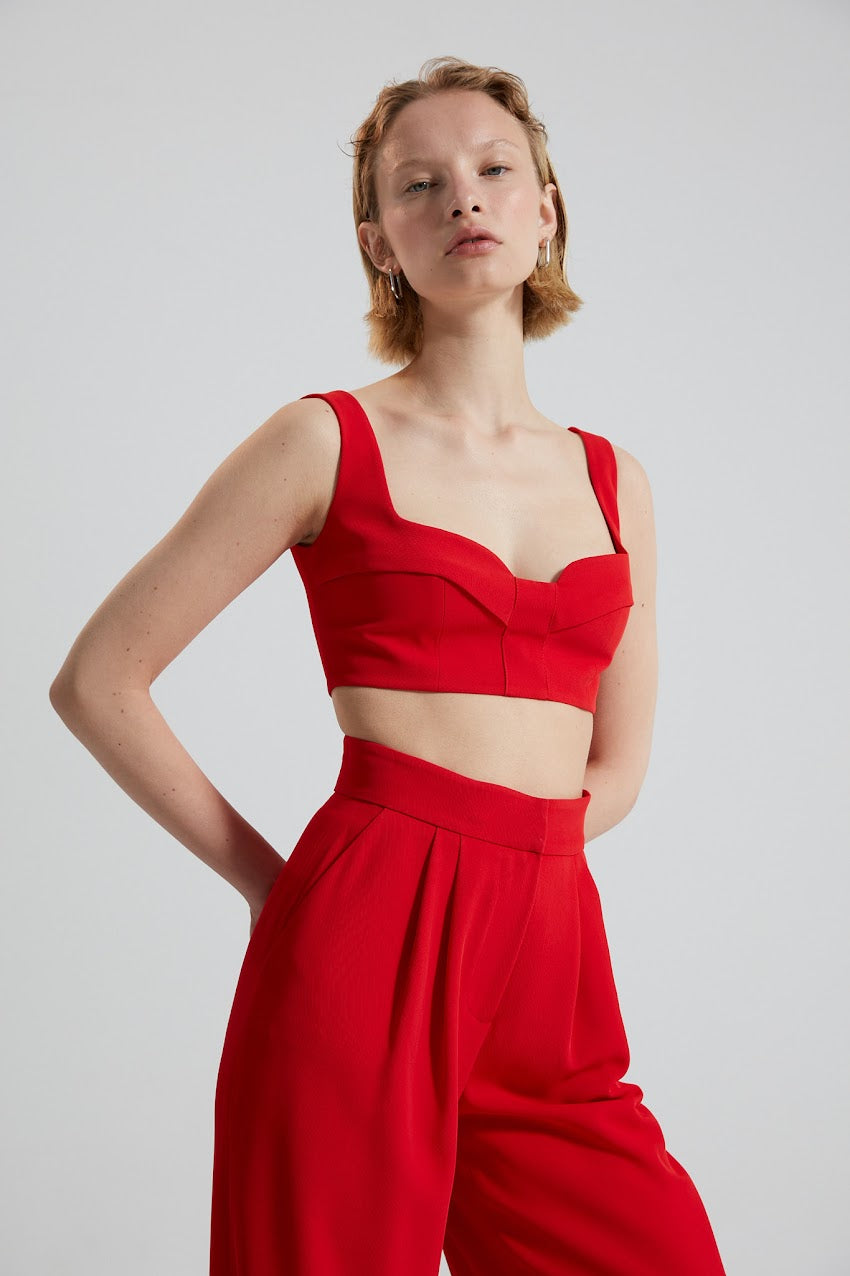 Mira Bustier (Red)